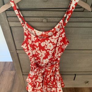 Red Lauren Conrad Dress Size 4